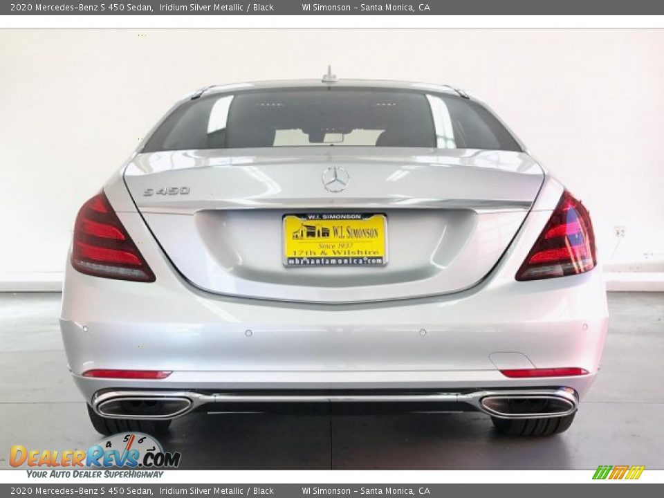 2020 Mercedes-Benz S 450 Sedan Iridium Silver Metallic / Black Photo #3