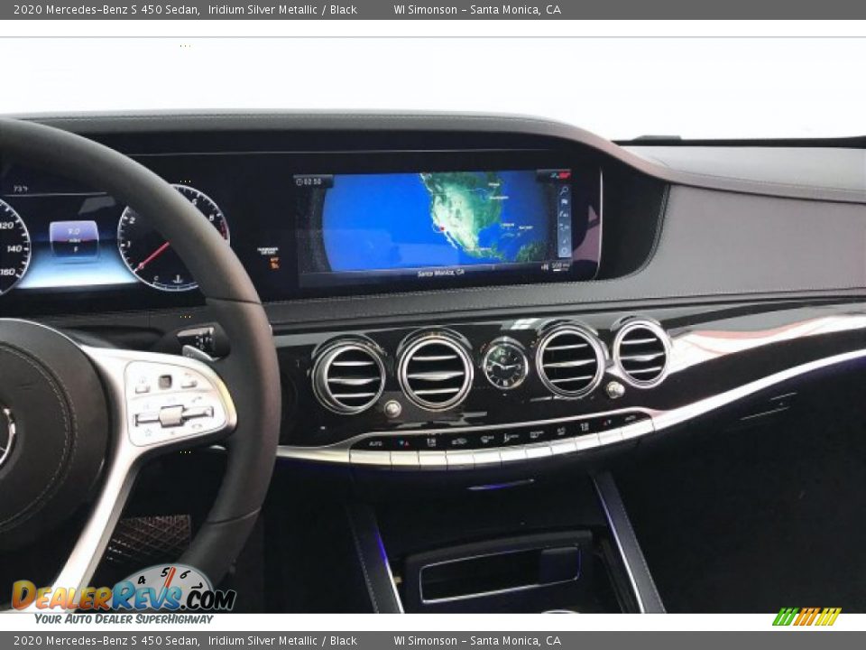 2020 Mercedes-Benz S 450 Sedan Iridium Silver Metallic / Black Photo #6