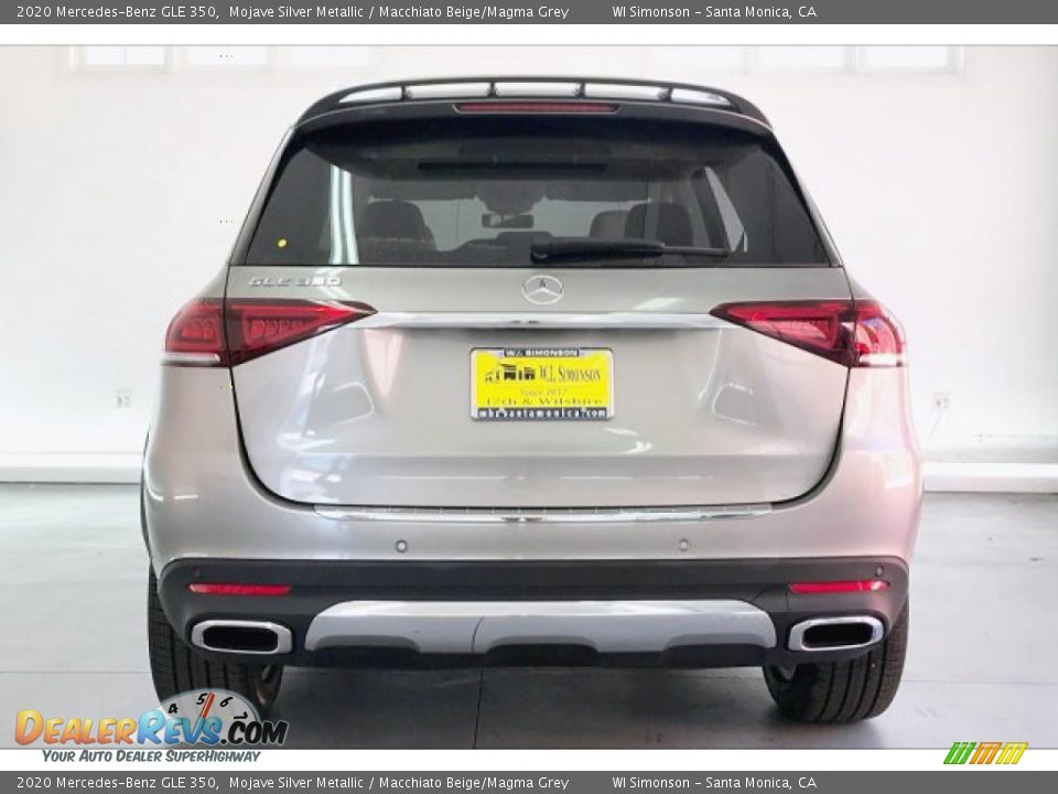 2020 Mercedes-Benz GLE 350 Mojave Silver Metallic / Macchiato Beige/Magma Grey Photo #3