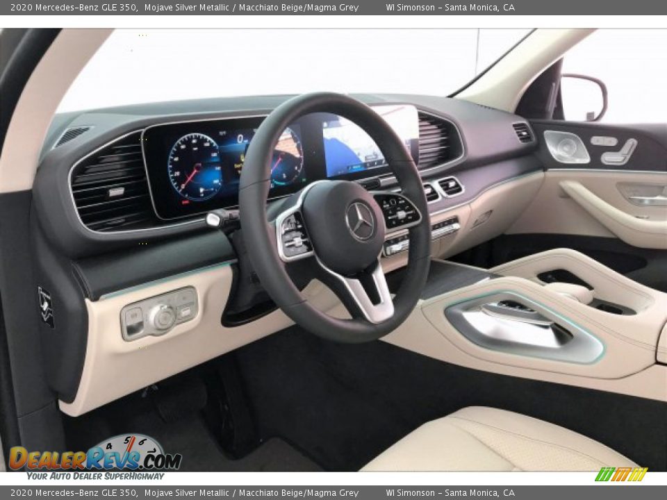 2020 Mercedes-Benz GLE 350 Mojave Silver Metallic / Macchiato Beige/Magma Grey Photo #4