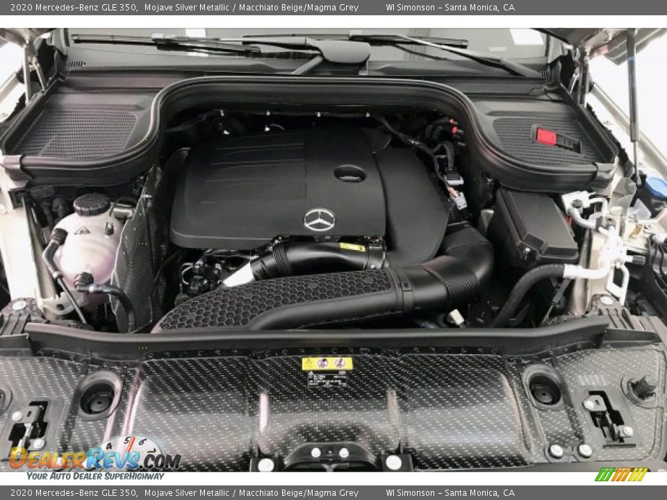 2020 Mercedes-Benz GLE 350 Mojave Silver Metallic / Macchiato Beige/Magma Grey Photo #8