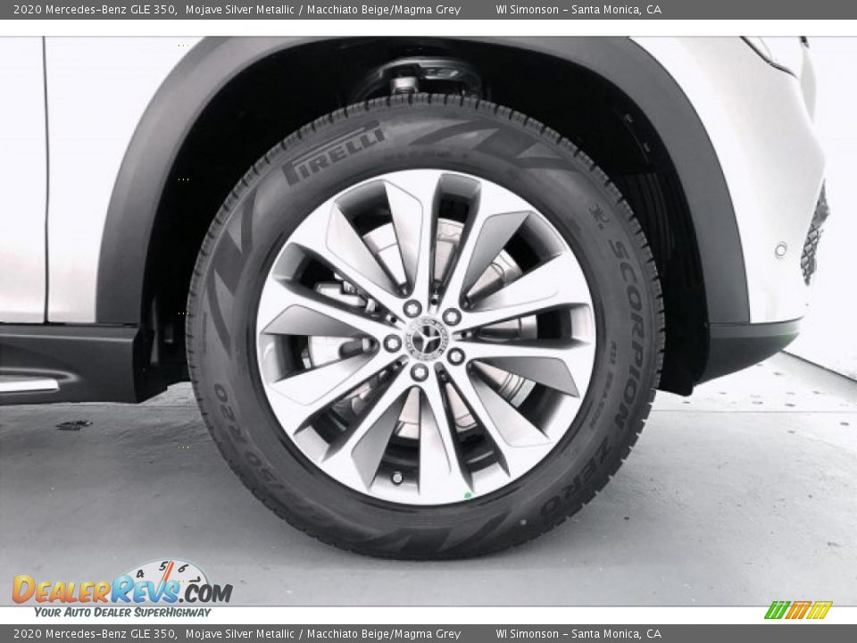 2020 Mercedes-Benz GLE 350 Mojave Silver Metallic / Macchiato Beige/Magma Grey Photo #9