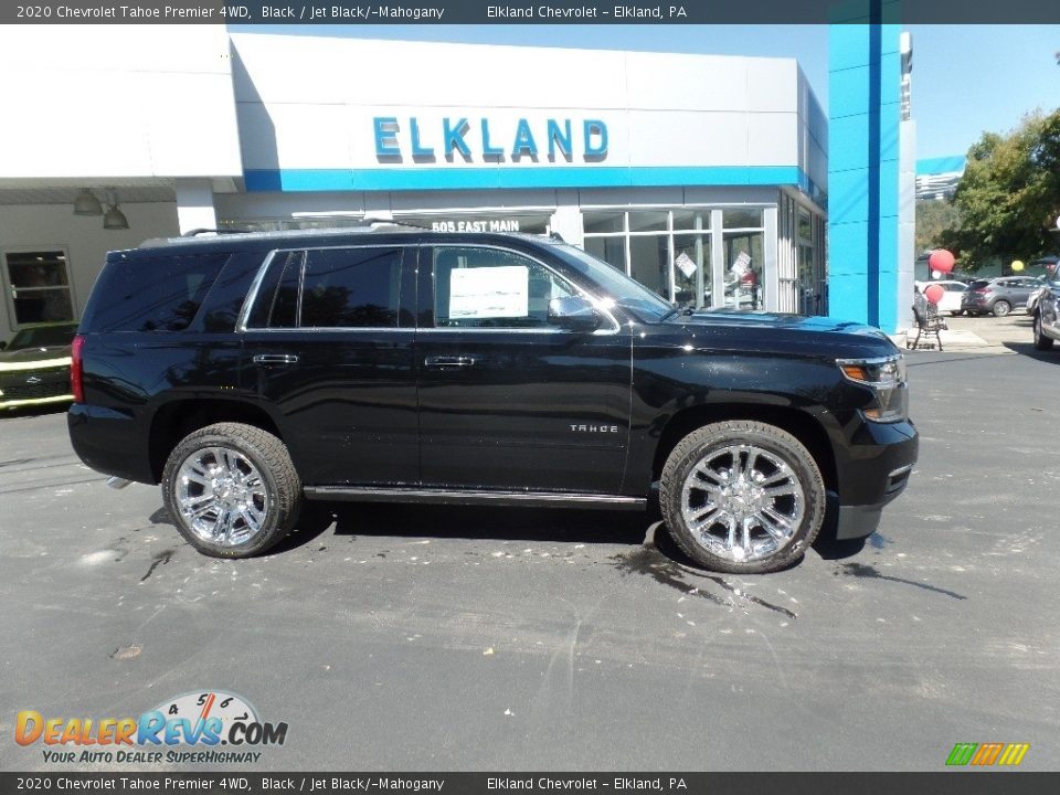 2020 Chevrolet Tahoe Premier 4WD Black / Jet Black/­Mahogany Photo #1