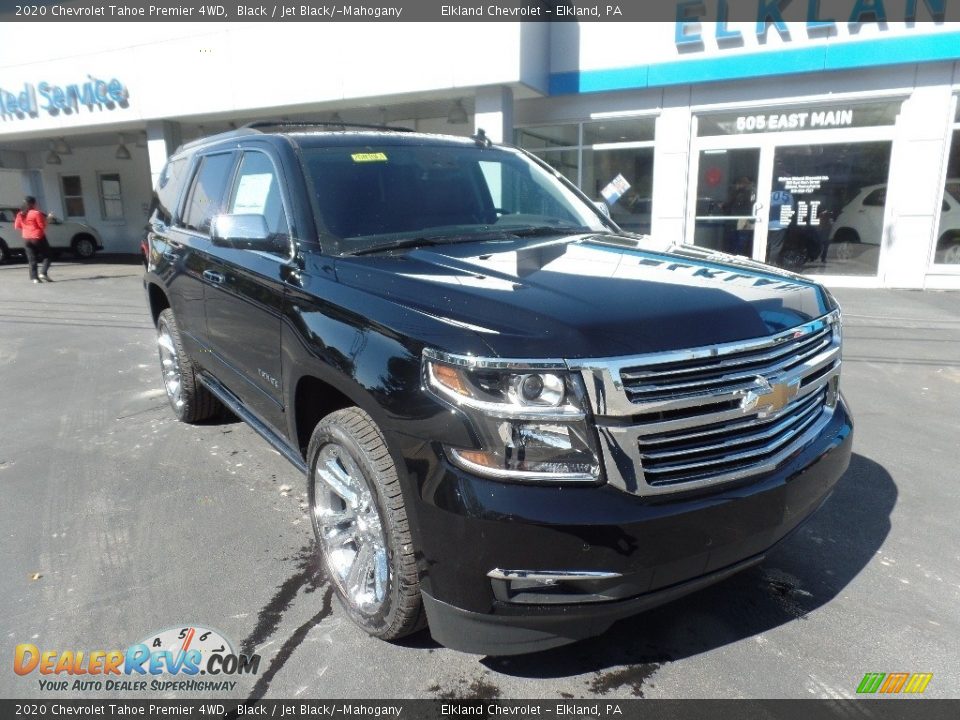 2020 Chevrolet Tahoe Premier 4WD Black / Jet Black/­Mahogany Photo #2