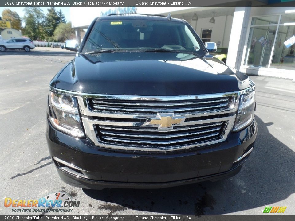 2020 Chevrolet Tahoe Premier 4WD Black / Jet Black/­Mahogany Photo #3