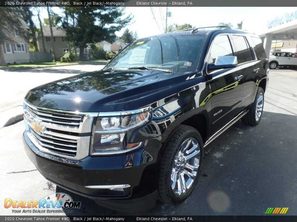 2020 Chevrolet Tahoe Premier 4WD Black / Jet Black/­Mahogany Photo #4