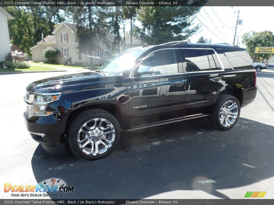 2020 Chevrolet Tahoe Premier 4WD Black / Jet Black/­Mahogany Photo #5