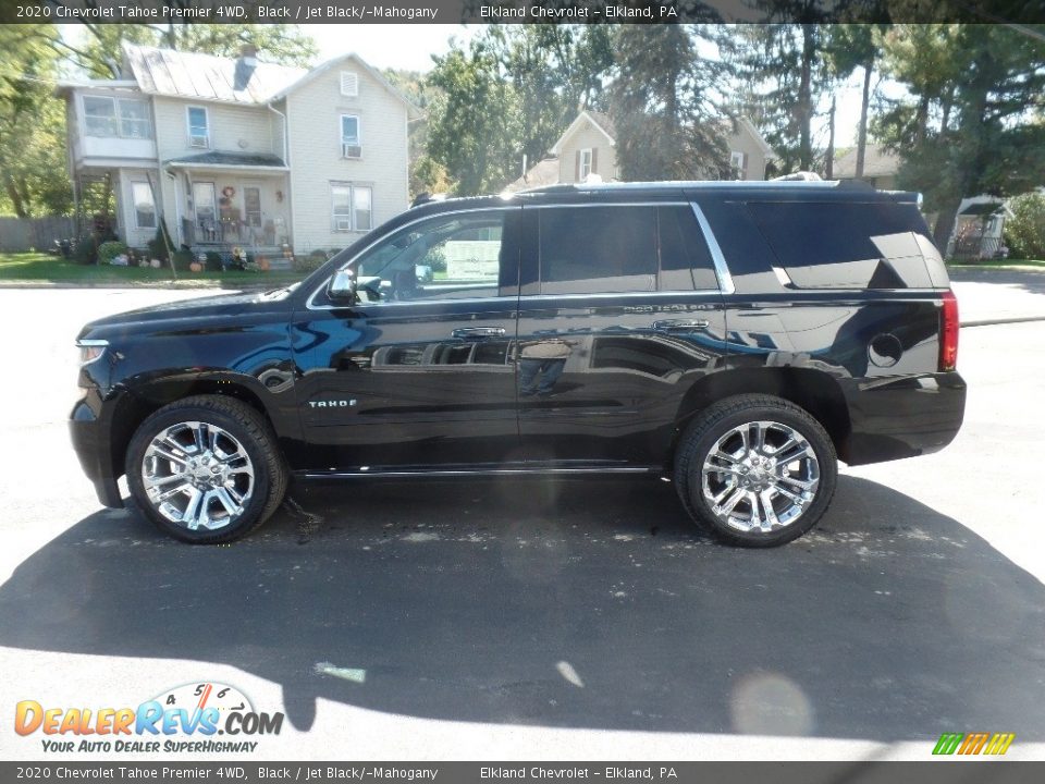2020 Chevrolet Tahoe Premier 4WD Black / Jet Black/­Mahogany Photo #6