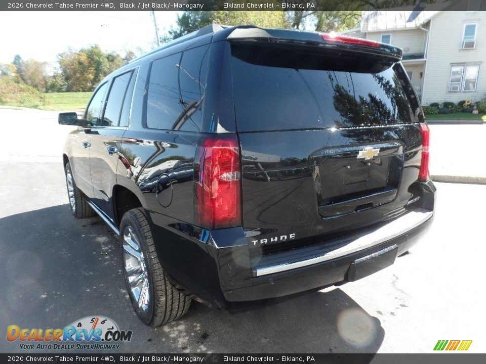 2020 Chevrolet Tahoe Premier 4WD Black / Jet Black/­Mahogany Photo #8