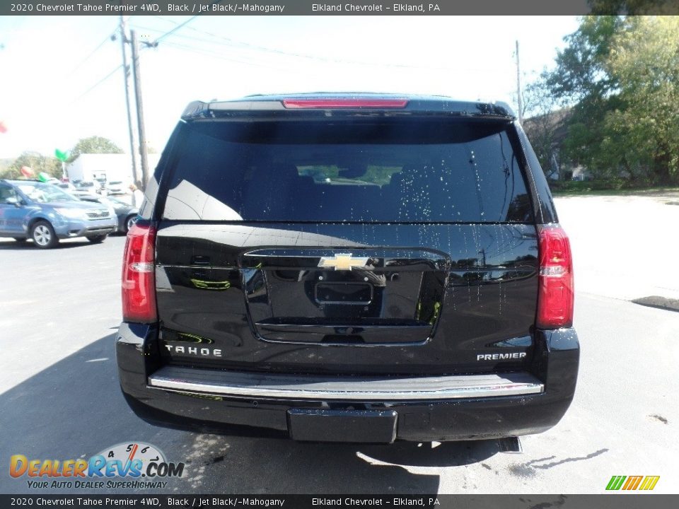 2020 Chevrolet Tahoe Premier 4WD Black / Jet Black/­Mahogany Photo #9