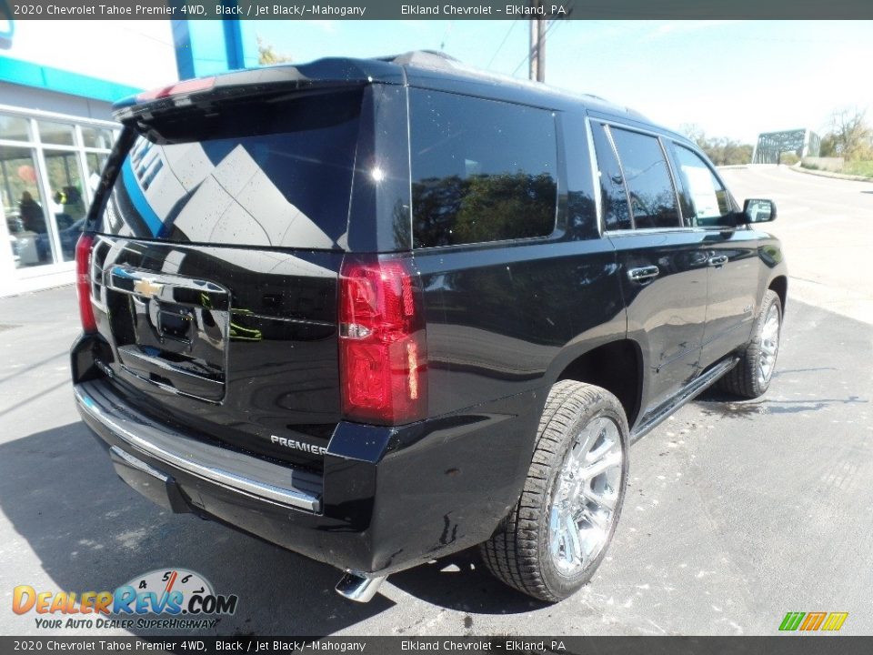 2020 Chevrolet Tahoe Premier 4WD Black / Jet Black/­Mahogany Photo #10