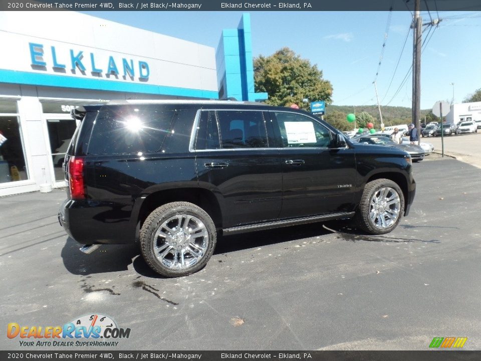 2020 Chevrolet Tahoe Premier 4WD Black / Jet Black/­Mahogany Photo #11