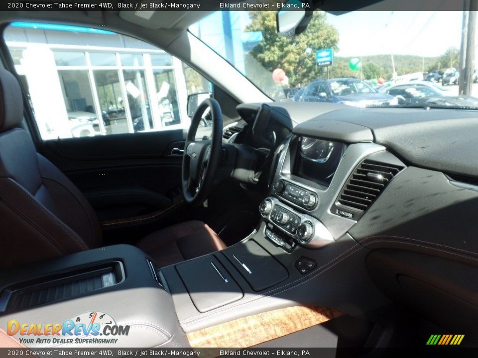 2020 Chevrolet Tahoe Premier 4WD Black / Jet Black/­Mahogany Photo #15