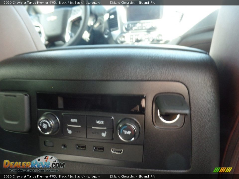 2020 Chevrolet Tahoe Premier 4WD Black / Jet Black/­Mahogany Photo #18