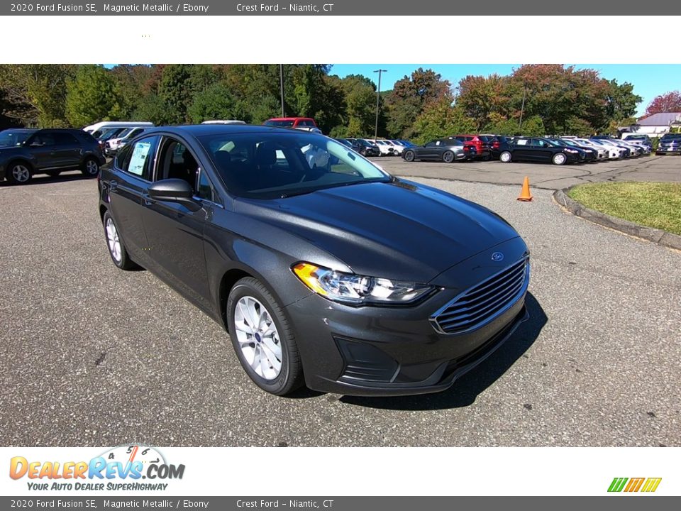 2020 Ford Fusion SE Magnetic Metallic / Ebony Photo #1