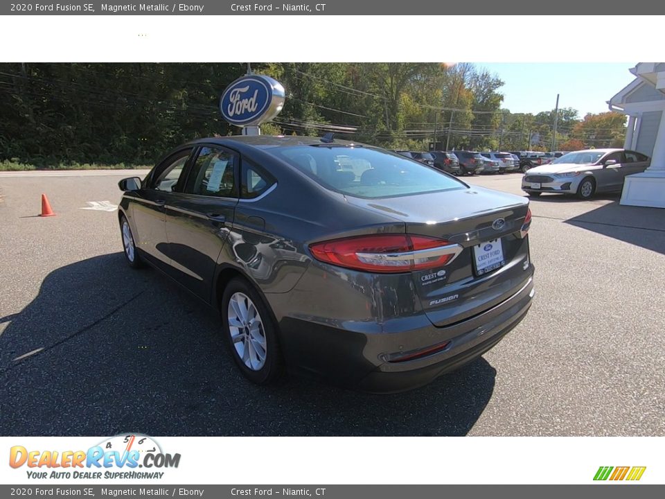 2020 Ford Fusion SE Magnetic Metallic / Ebony Photo #5
