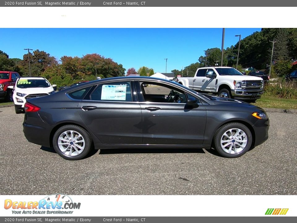 2020 Ford Fusion SE Magnetic Metallic / Ebony Photo #8