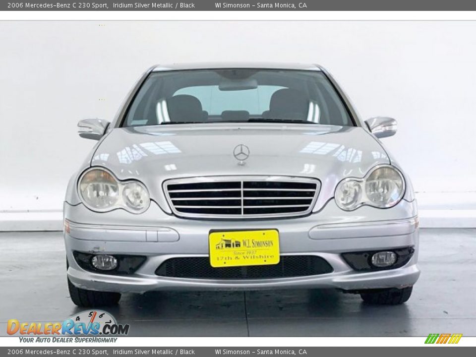 2006 Mercedes-Benz C 230 Sport Iridium Silver Metallic / Black Photo #2