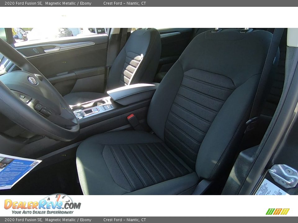 2020 Ford Fusion SE Magnetic Metallic / Ebony Photo #12