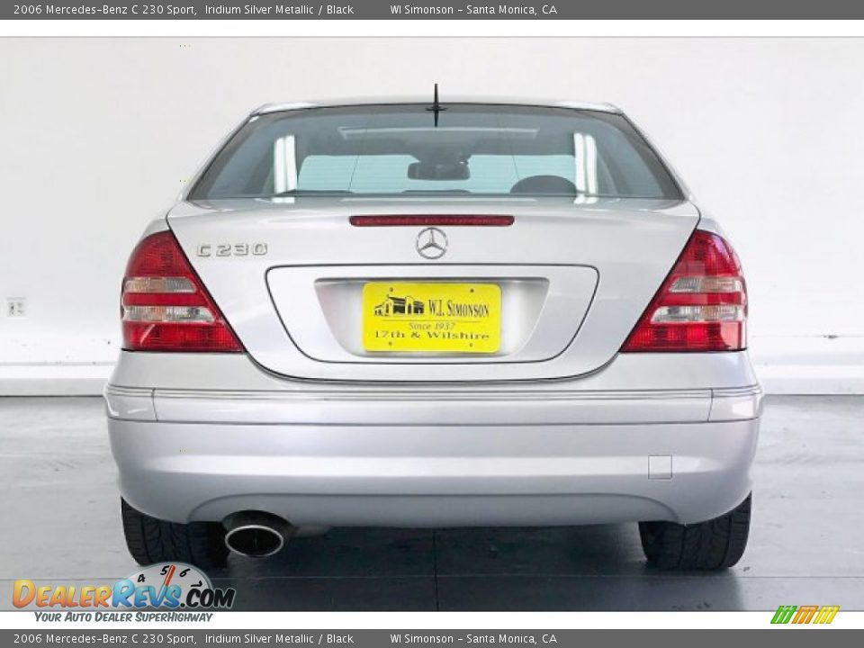 2006 Mercedes-Benz C 230 Sport Iridium Silver Metallic / Black Photo #3