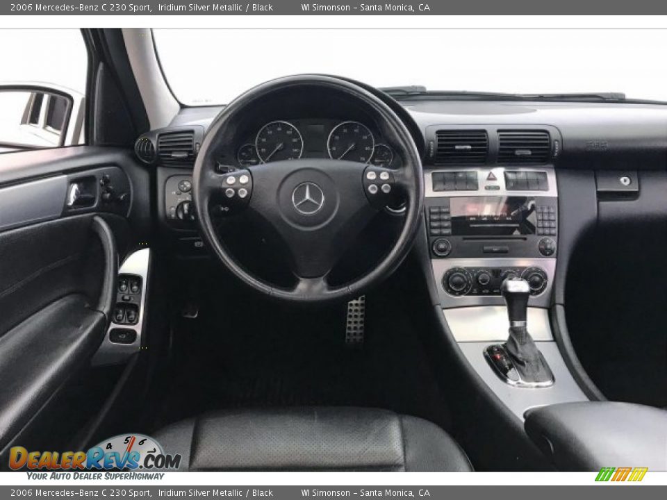 2006 Mercedes-Benz C 230 Sport Iridium Silver Metallic / Black Photo #4