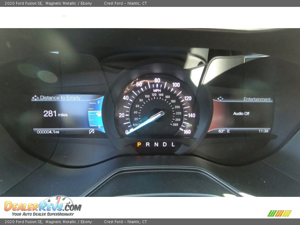 2020 Ford Fusion SE Magnetic Metallic / Ebony Photo #14