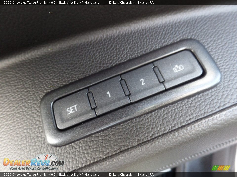 2020 Chevrolet Tahoe Premier 4WD Black / Jet Black/­Mahogany Photo #32