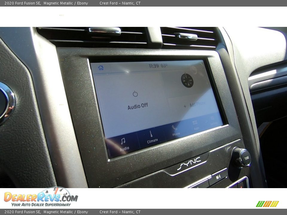 2020 Ford Fusion SE Magnetic Metallic / Ebony Photo #15