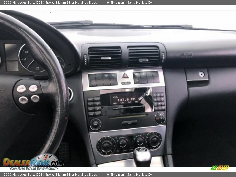 2006 Mercedes-Benz C 230 Sport Iridium Silver Metallic / Black Photo #5