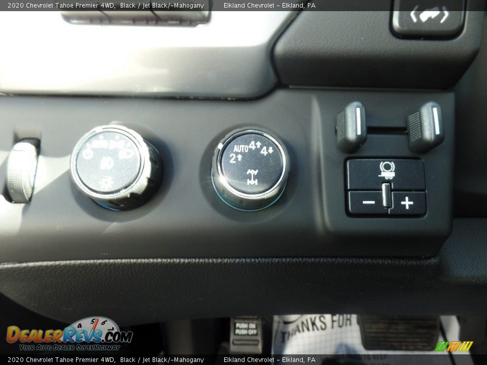 2020 Chevrolet Tahoe Premier 4WD Black / Jet Black/­Mahogany Photo #33