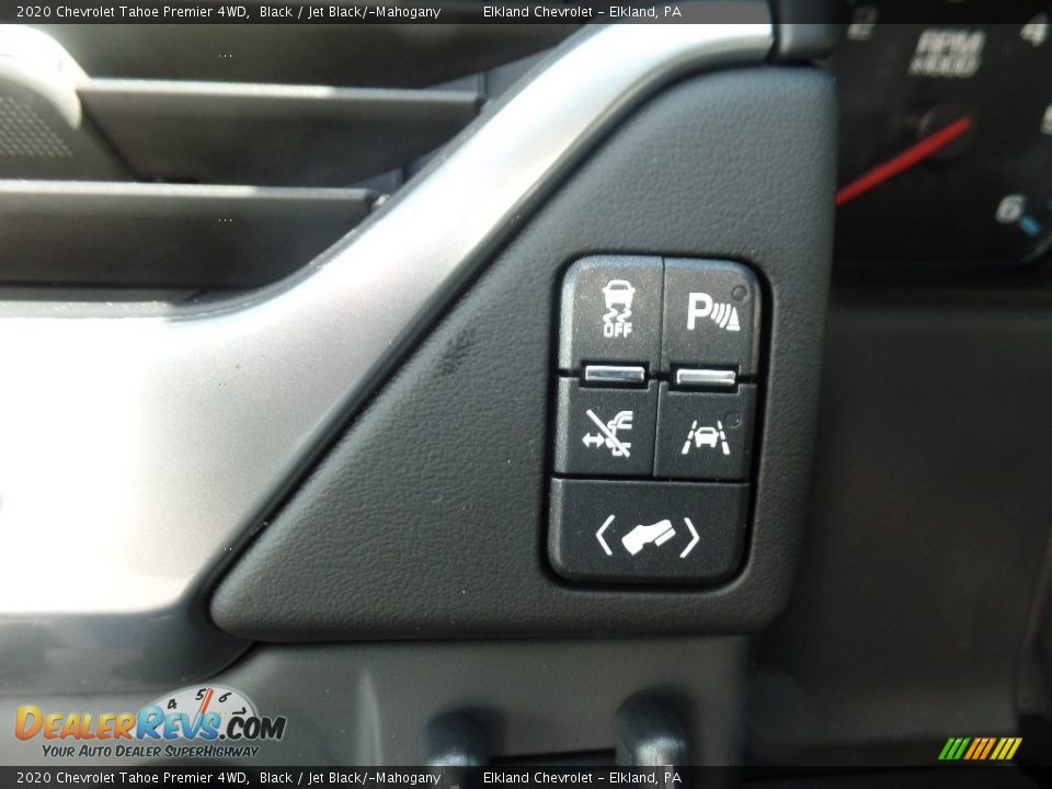 2020 Chevrolet Tahoe Premier 4WD Black / Jet Black/­Mahogany Photo #34