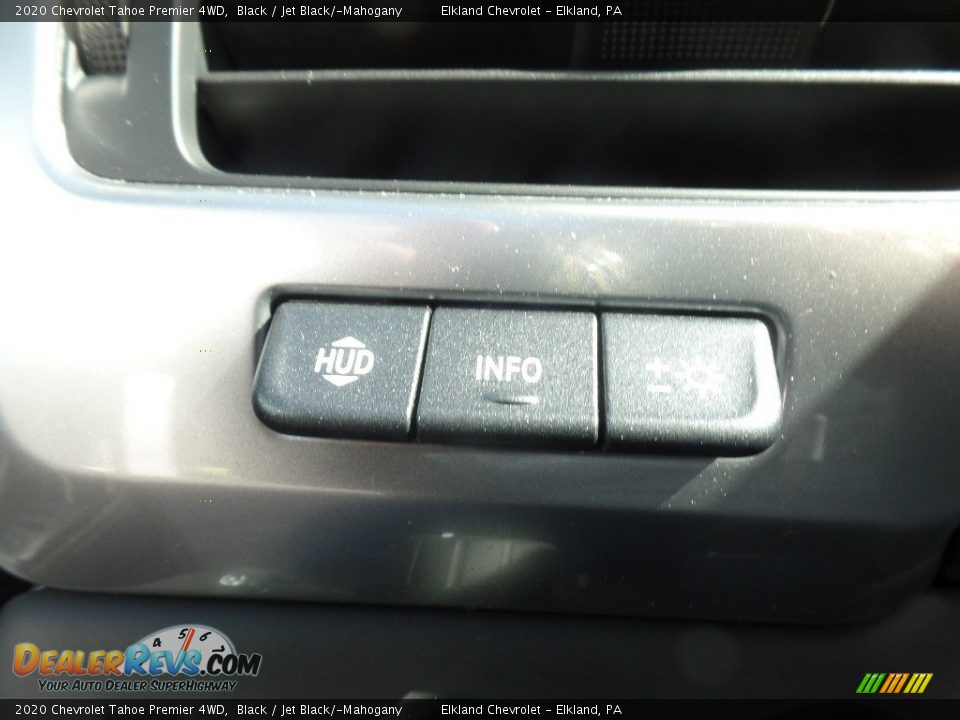 2020 Chevrolet Tahoe Premier 4WD Black / Jet Black/­Mahogany Photo #35