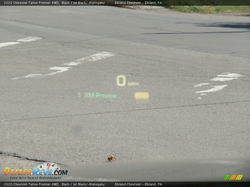 2020 Chevrolet Tahoe Premier 4WD Black / Jet Black/­Mahogany Photo #36