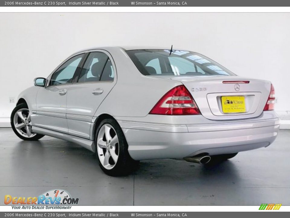 2006 Mercedes-Benz C 230 Sport Iridium Silver Metallic / Black Photo #10