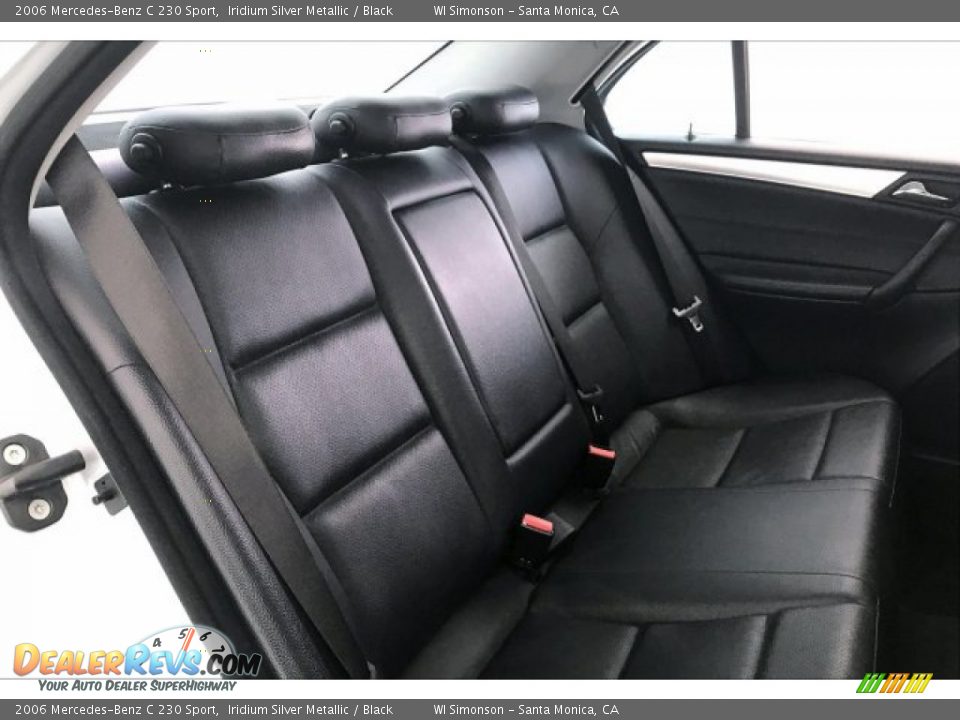 2006 Mercedes-Benz C 230 Sport Iridium Silver Metallic / Black Photo #13