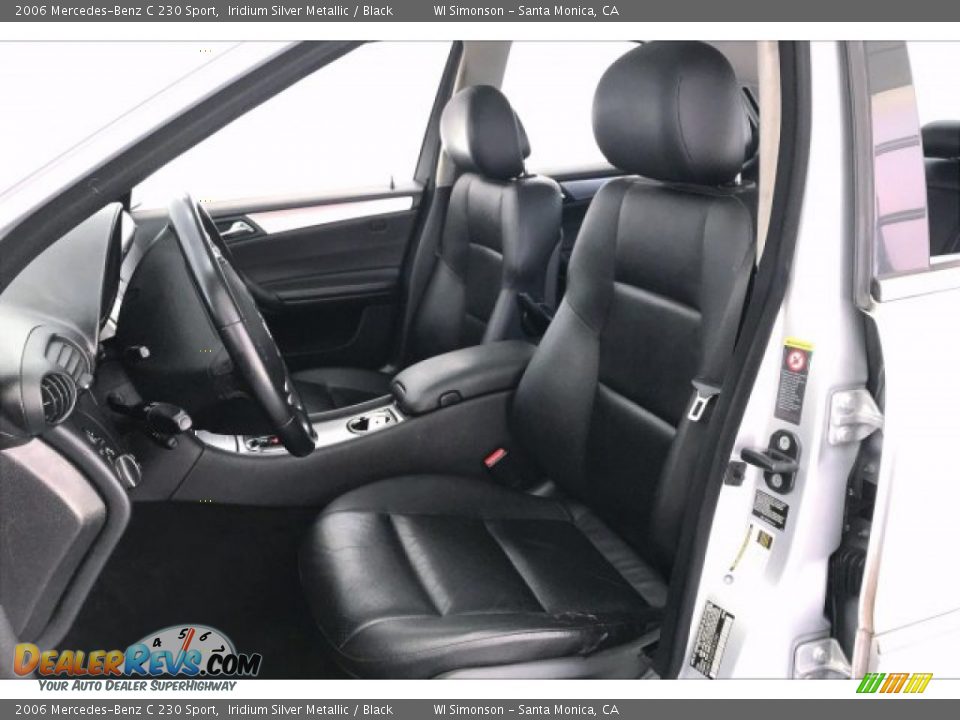 2006 Mercedes-Benz C 230 Sport Iridium Silver Metallic / Black Photo #14