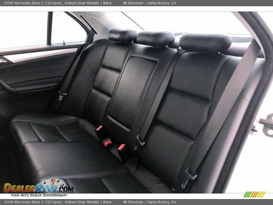2006 Mercedes-Benz C 230 Sport Iridium Silver Metallic / Black Photo #15