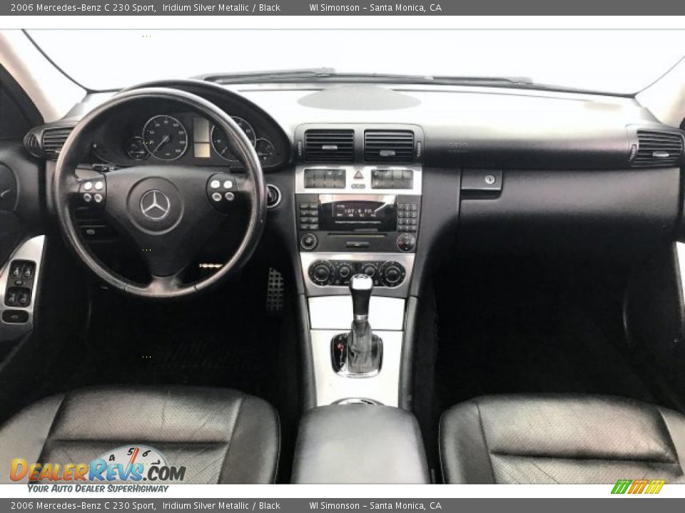 2006 Mercedes-Benz C 230 Sport Iridium Silver Metallic / Black Photo #17