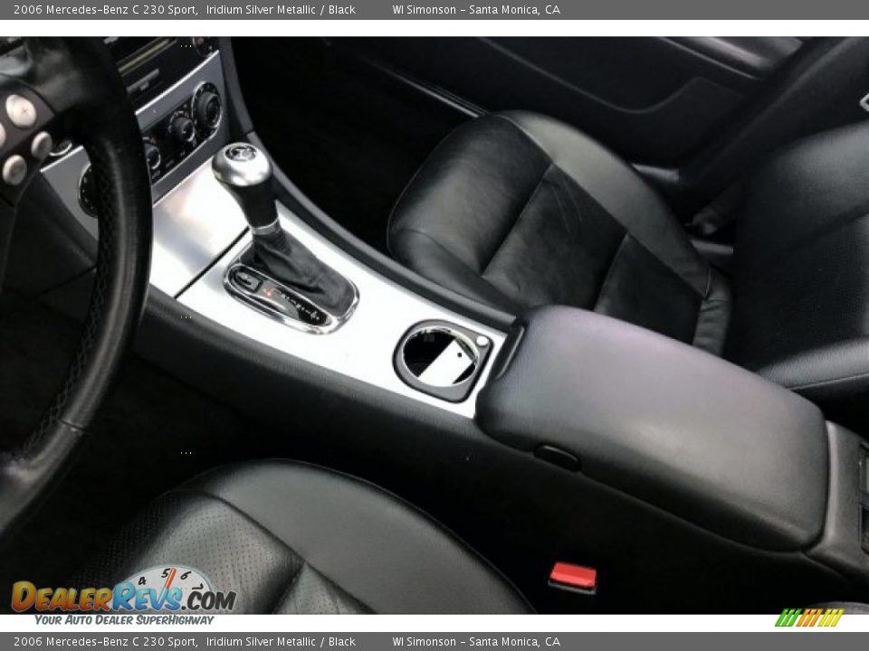 2006 Mercedes-Benz C 230 Sport Iridium Silver Metallic / Black Photo #21