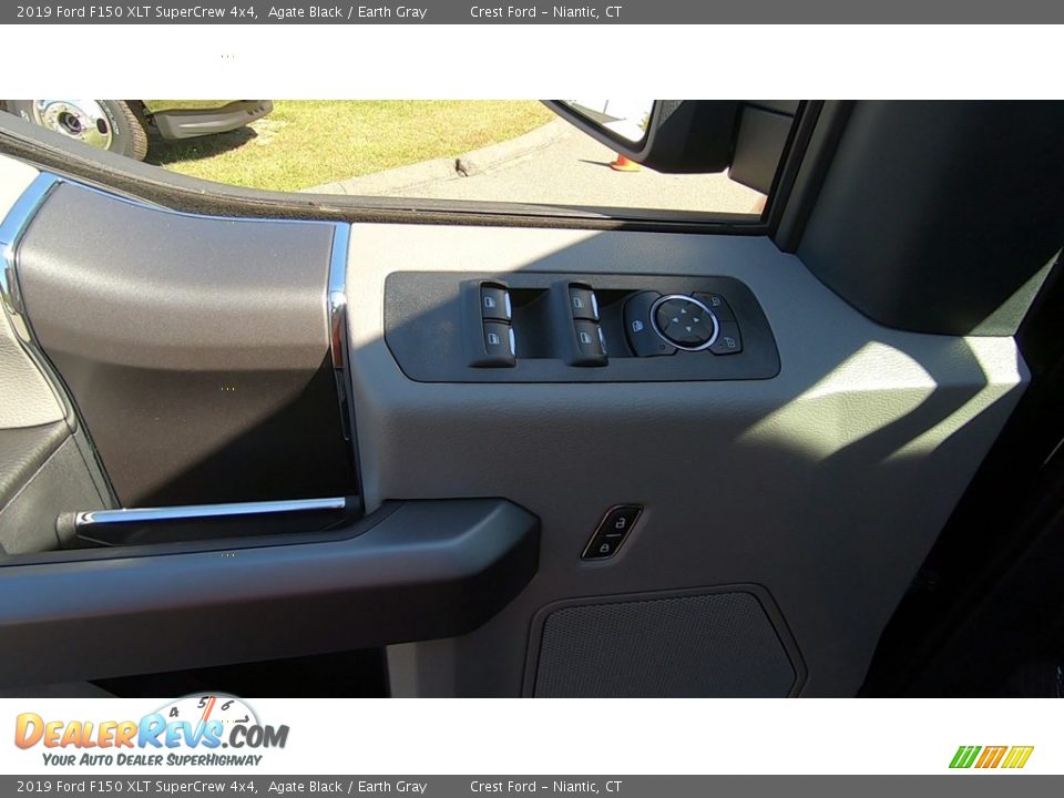 2019 Ford F150 XLT SuperCrew 4x4 Agate Black / Earth Gray Photo #12