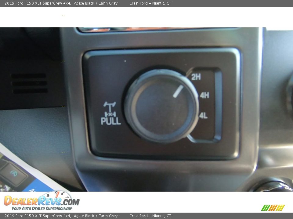 2019 Ford F150 XLT SuperCrew 4x4 Agate Black / Earth Gray Photo #16