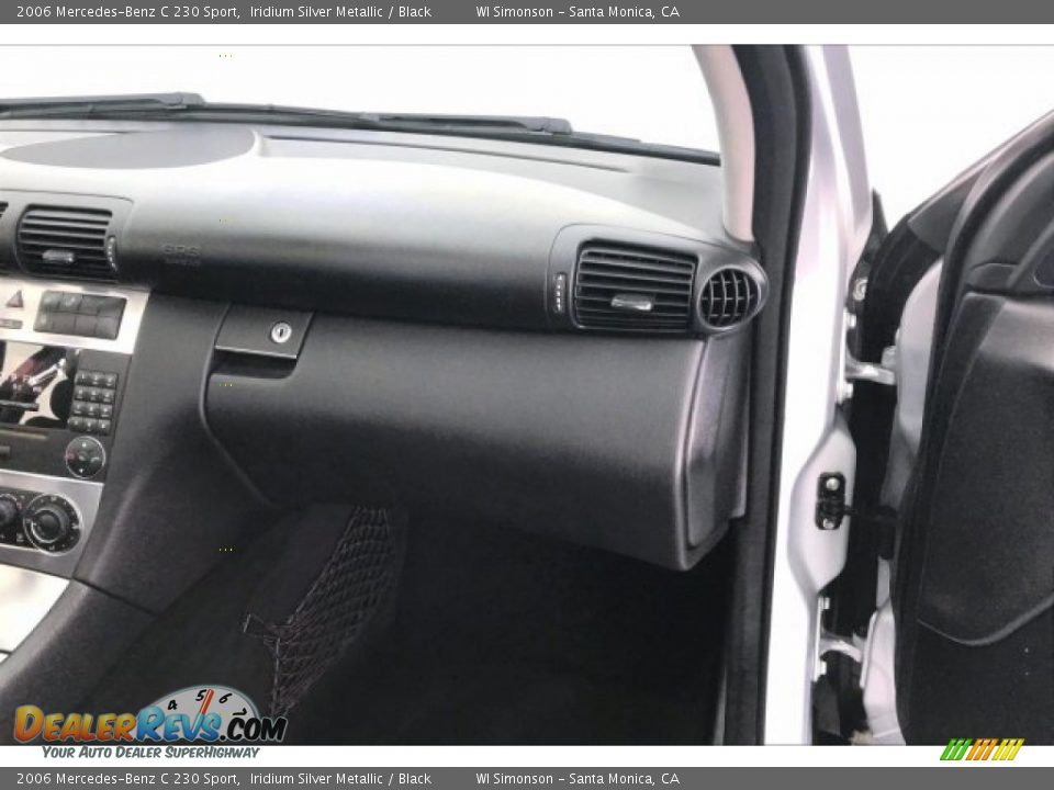 2006 Mercedes-Benz C 230 Sport Iridium Silver Metallic / Black Photo #26