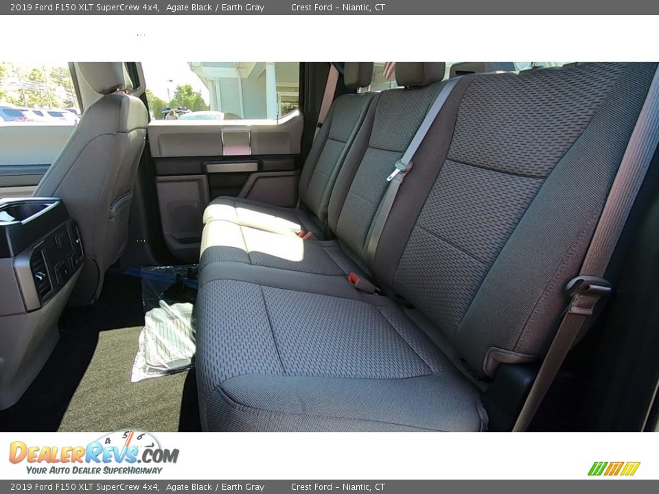 2019 Ford F150 XLT SuperCrew 4x4 Agate Black / Earth Gray Photo #17