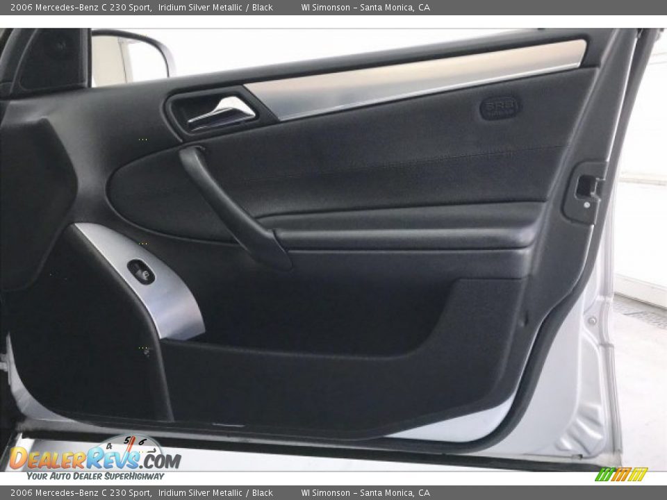 2006 Mercedes-Benz C 230 Sport Iridium Silver Metallic / Black Photo #28