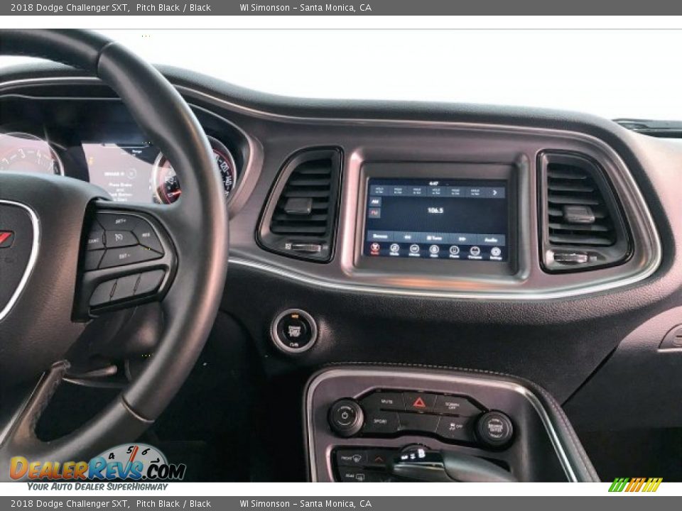 2018 Dodge Challenger SXT Pitch Black / Black Photo #5