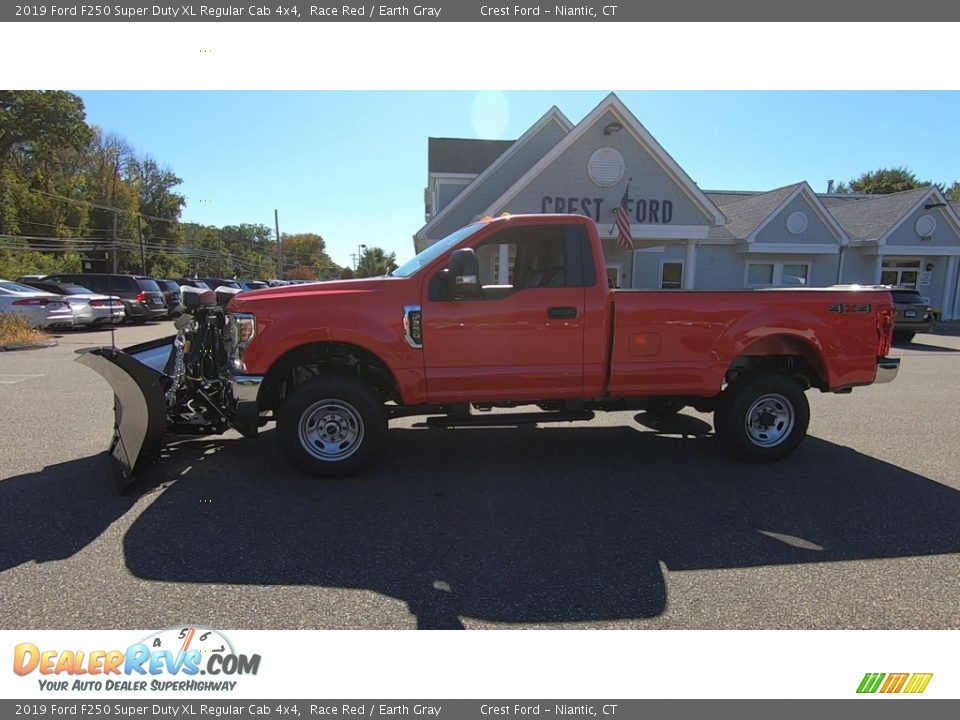 2019 Ford F250 Super Duty XL Regular Cab 4x4 Race Red / Earth Gray Photo #4