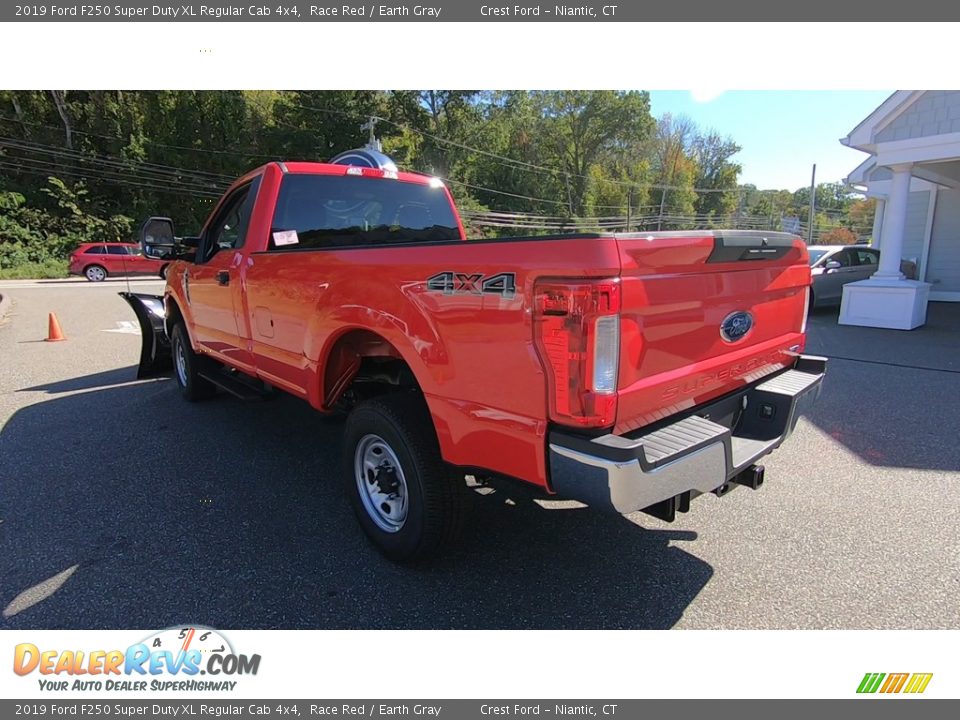 2019 Ford F250 Super Duty XL Regular Cab 4x4 Race Red / Earth Gray Photo #5
