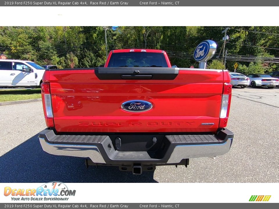 2019 Ford F250 Super Duty XL Regular Cab 4x4 Race Red / Earth Gray Photo #6