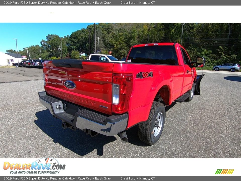 2019 Ford F250 Super Duty XL Regular Cab 4x4 Race Red / Earth Gray Photo #7