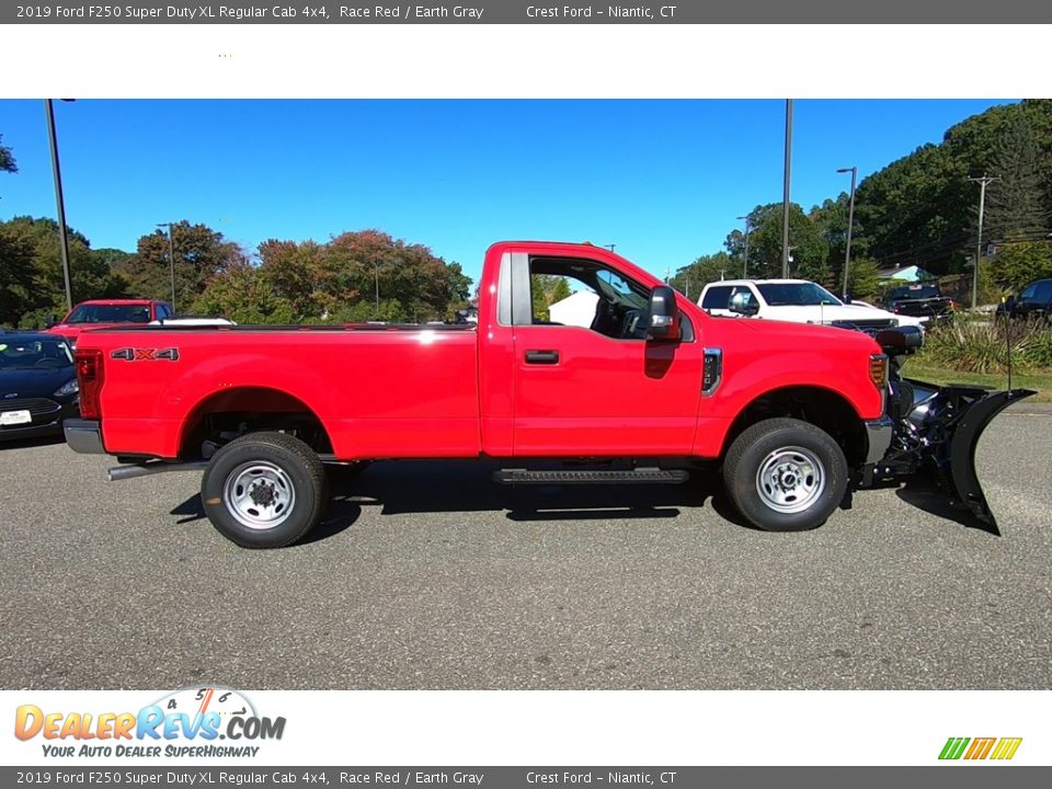 2019 Ford F250 Super Duty XL Regular Cab 4x4 Race Red / Earth Gray Photo #8